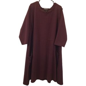 Lane Bryant striped dress